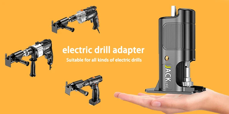 Adaptador Convertidor de Taladro a Sierra de Sable Eléctrica | Multifuncional Corte Madera | Compatible Todos los Taladros