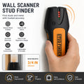 Detector de Paredes Gaqqee – Sensor para Metal, No Metal y Cables AC con Alarma Sonora y Luminosa