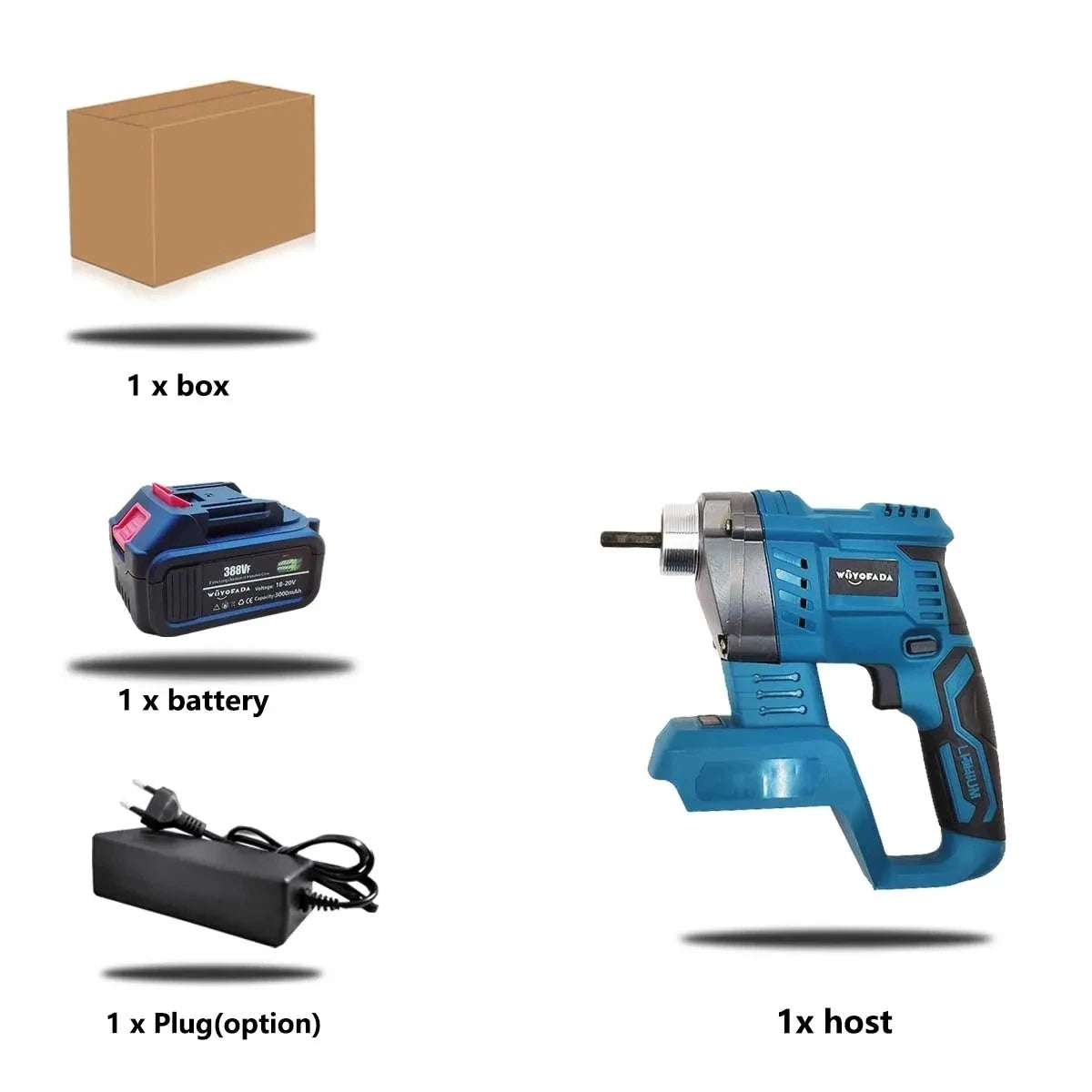 Brushless Concrete Vibrator for Makita 18V Battery