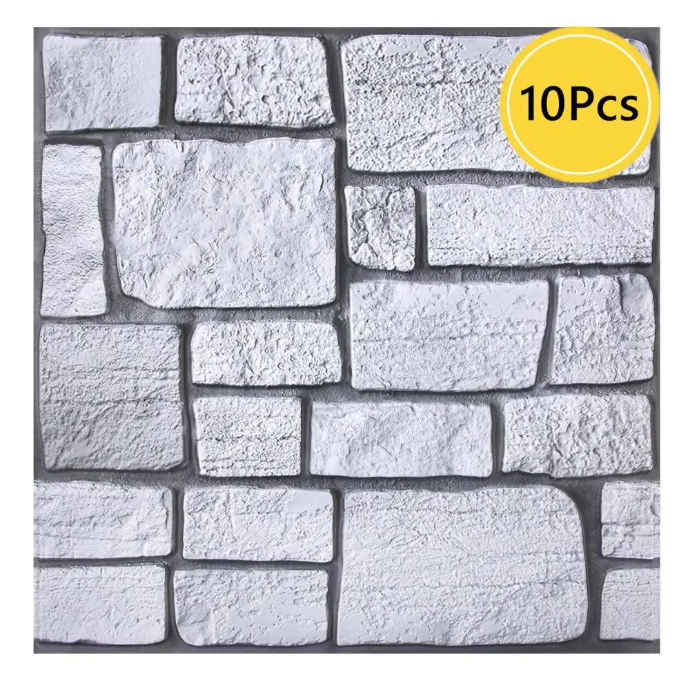 Paneles 3D efecto piedra natural autoadhesivos