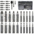 Kit Extractor de Tornillos Dañados 33 Piezas con Manguito