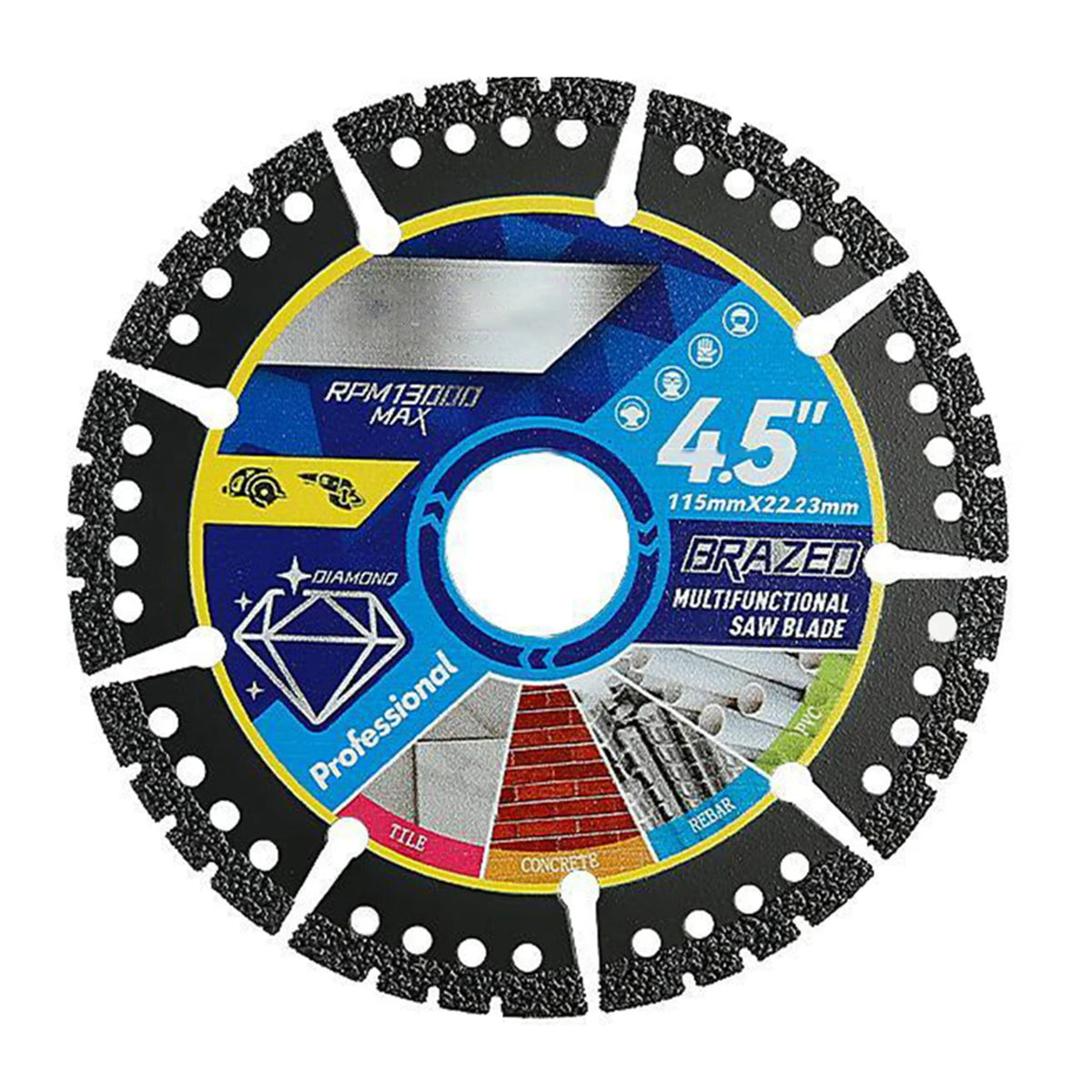 Discos de Corte Multimaterial para Amoladora Angular – Metal, Cerámica, Piedra, Plástico y Hierro Fundido