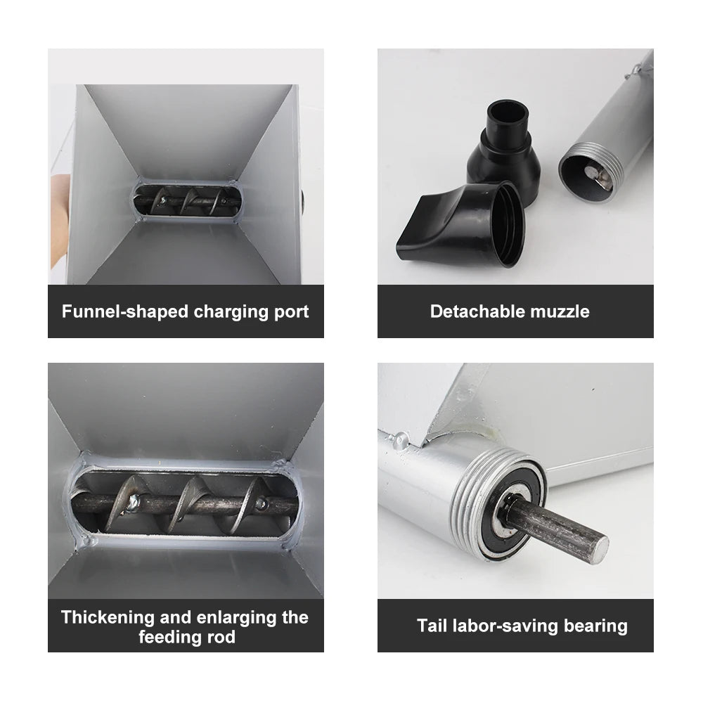 Pistola Automática de Lechada y Mortero NICEYARD – Rejuntado de Azulejos y Cemento