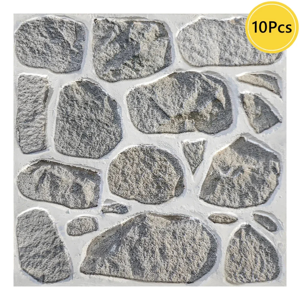 Paneles 3D efecto piedra natural autoadhesivos