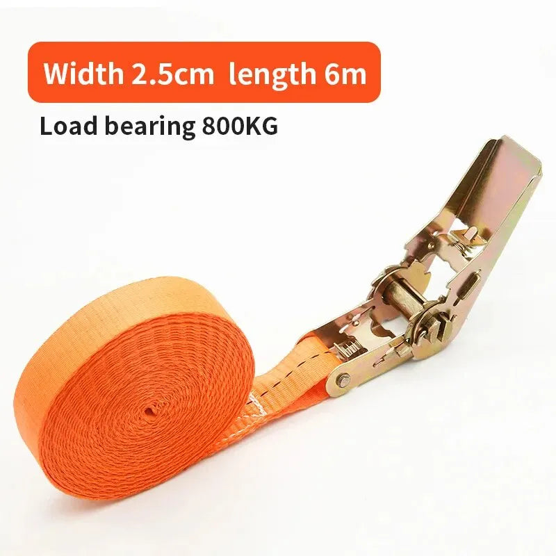 Correas de Amarre con Hebilla Metálica 25mm – 3m y 6m hasta 800 kg