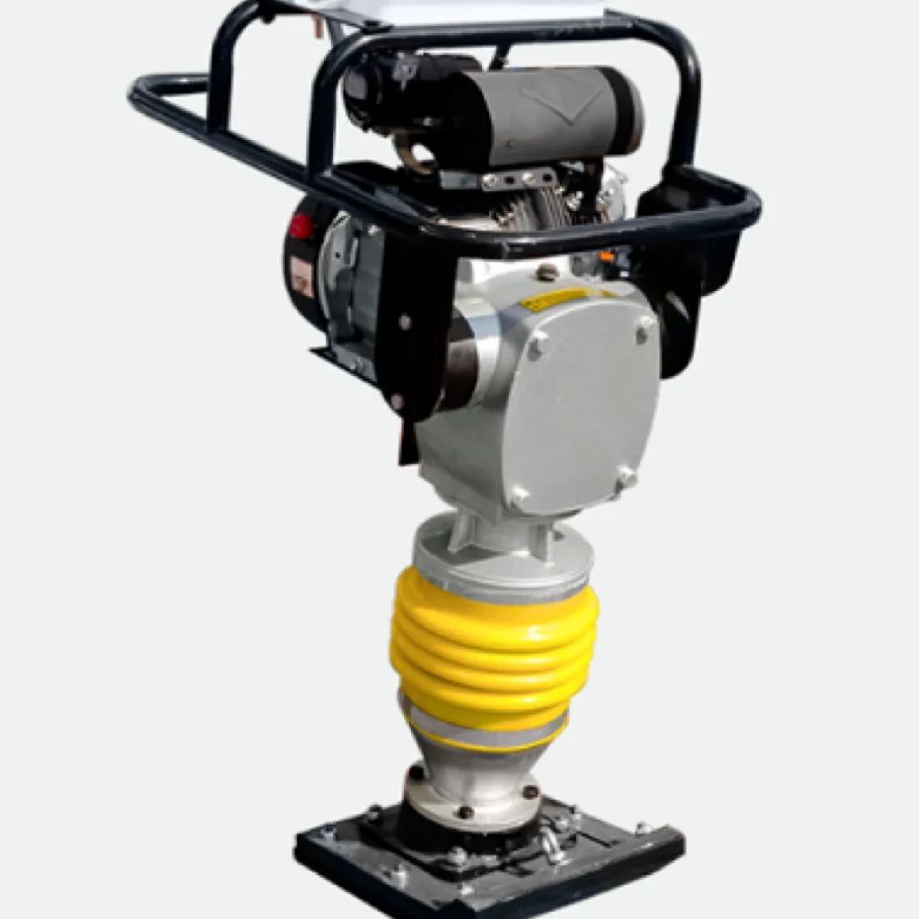 Gasoline Compactor Rammer 5.5HP – Honda GX160 Engine, 82kg, 30KN Force for Construction