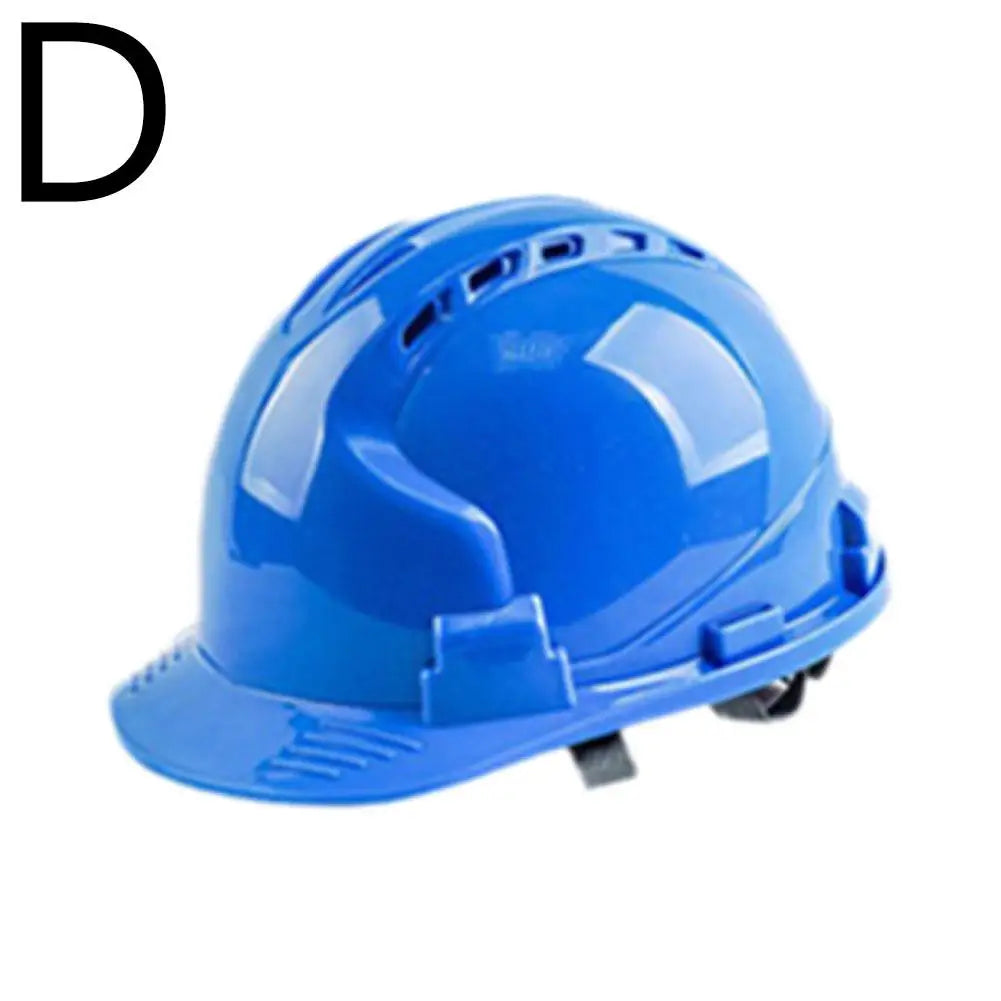 Vista completa del casco de obra ABS ultraligero