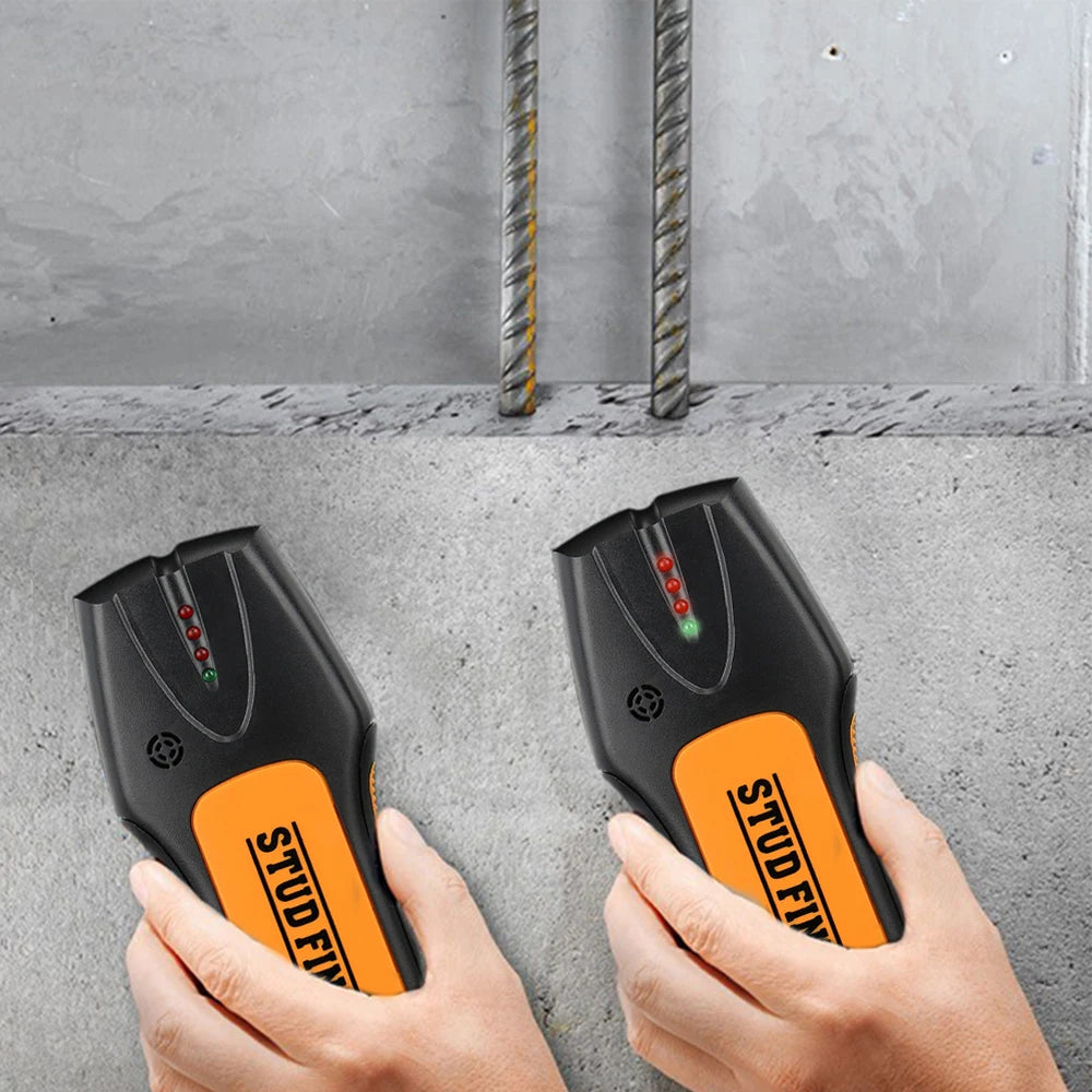 Detector de Paredes Gaqqee – Sensor para Metal, No Metal y Cables AC con Alarma Sonora y Luminosa