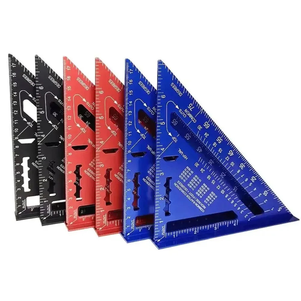 Escuadra de Carpintero 7" - Aluminio para Carpintería
