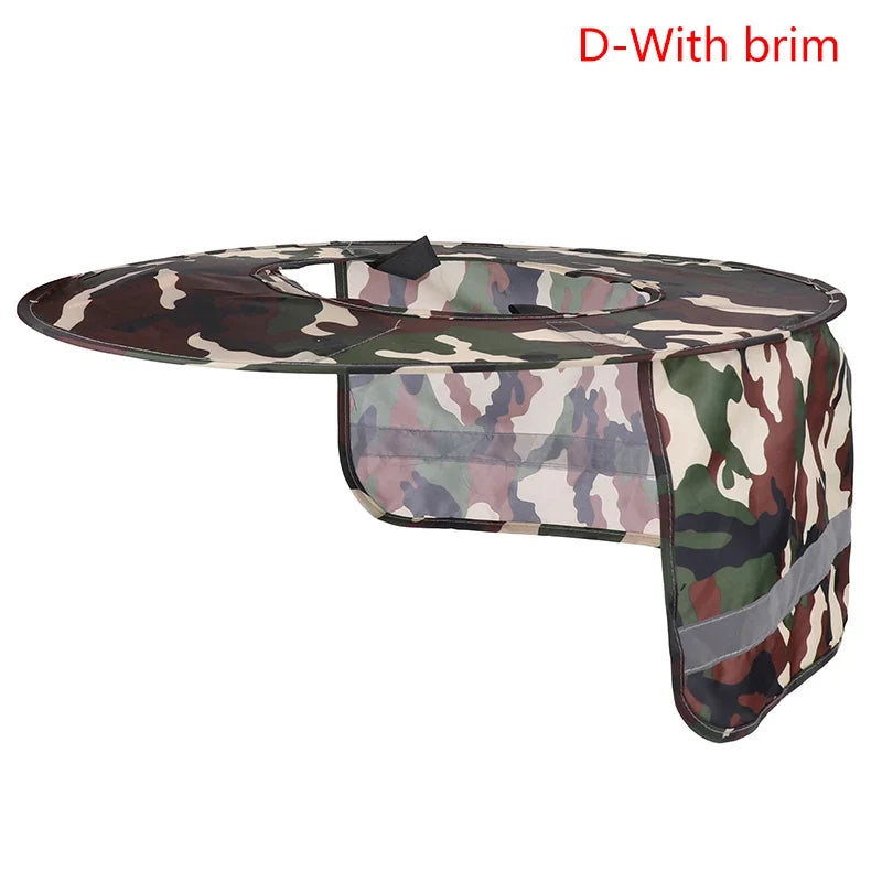 Funda parasol talla única para casco de obra
