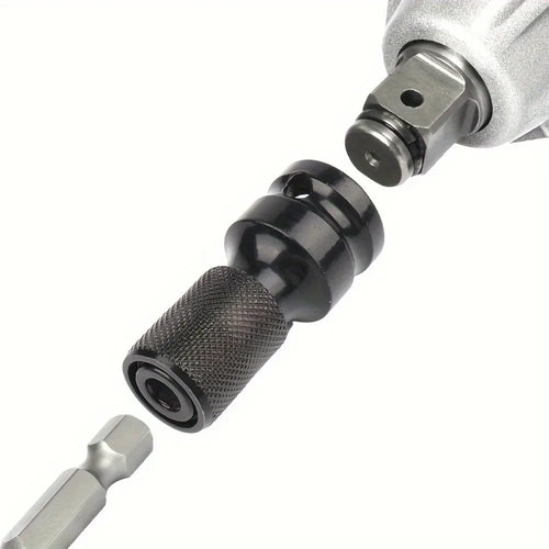 Adaptador llave de impacto 1/2 pulgada a portabrocas hexagonal - vista 1