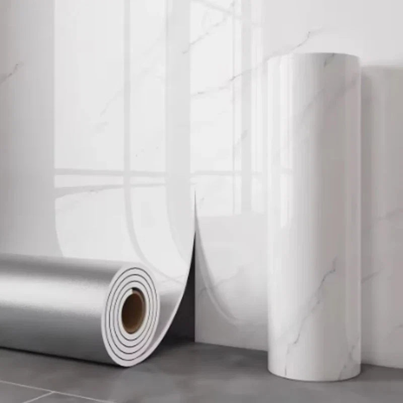 Papel pintado efecto mármol espuma gruesa 3D