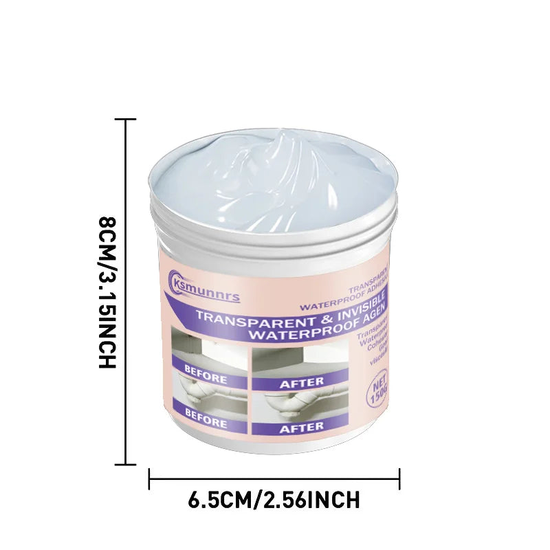 Sellador Impermeabilizante Universal Fasilawei 150g – Para Tejados de Autocaravana, Puertas, Ventanas y Baños