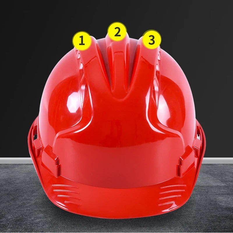 Carcasa ABS engrosada del casco de obra