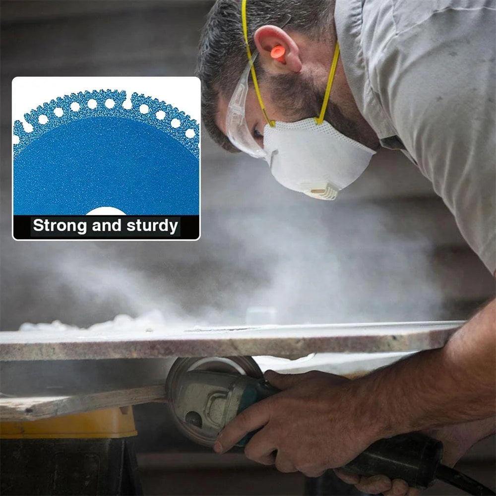 Disco de Corte Multifunción Ultradelgado JUSTINLAU 110/125mm – Diamante para Cerámica, Vidrio y Mármol