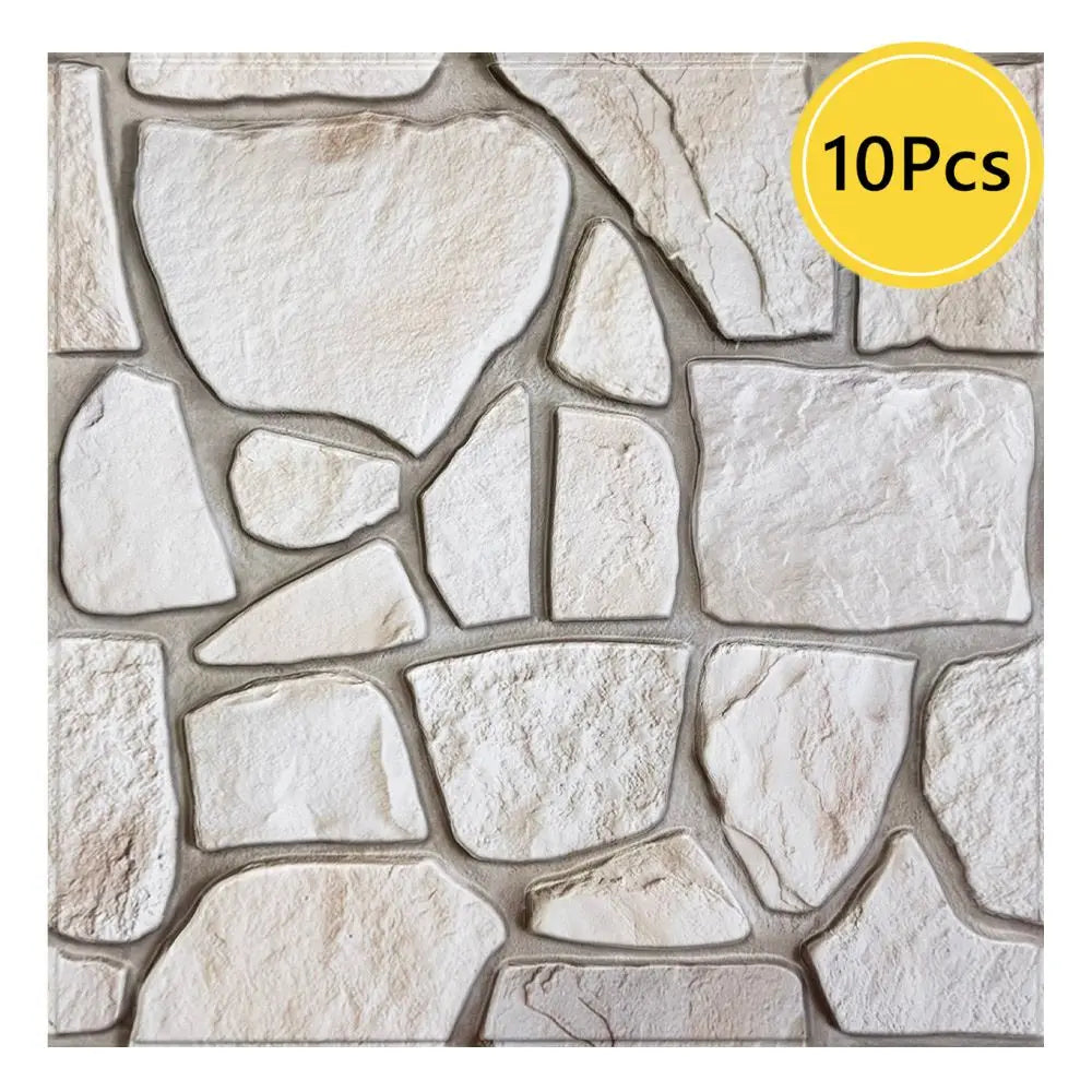 Paneles 3D efecto piedra natural autoadhesivos