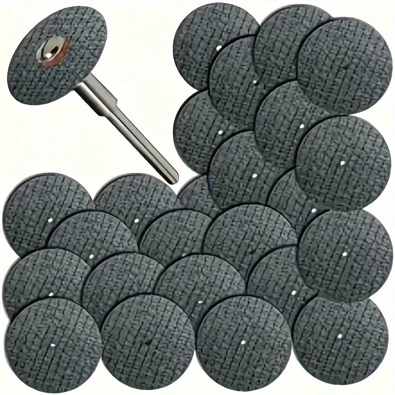 Disco Abrasivo de Corte 32mm con Vástago 3mm – Para Metal, Ladrillo y Cerámica en Herramienta Rotativa