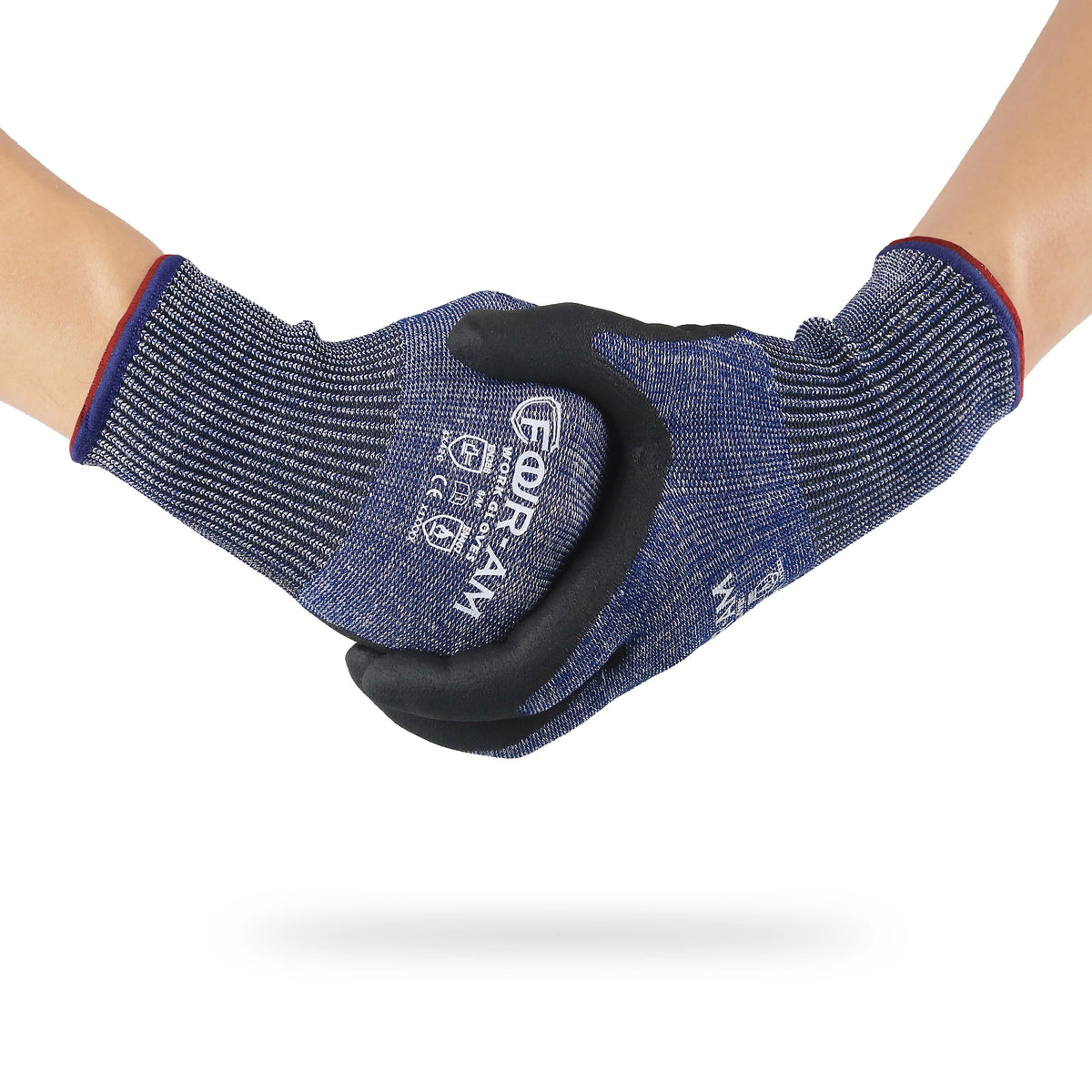 Guantes Anticorte Nivel 5 con Recubrimiento de Nitrilo y Pantalla Táctil