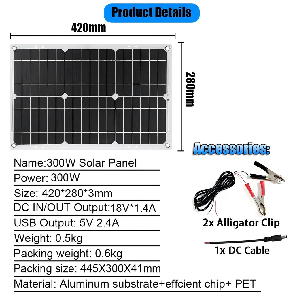 Kit Solar 6000W con Panel 600W, Inversor y Controlador de Carga 12V