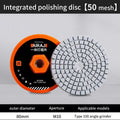 Set de Discos de Pulido Diamantados 100mm - Uso Húmedo y Seco