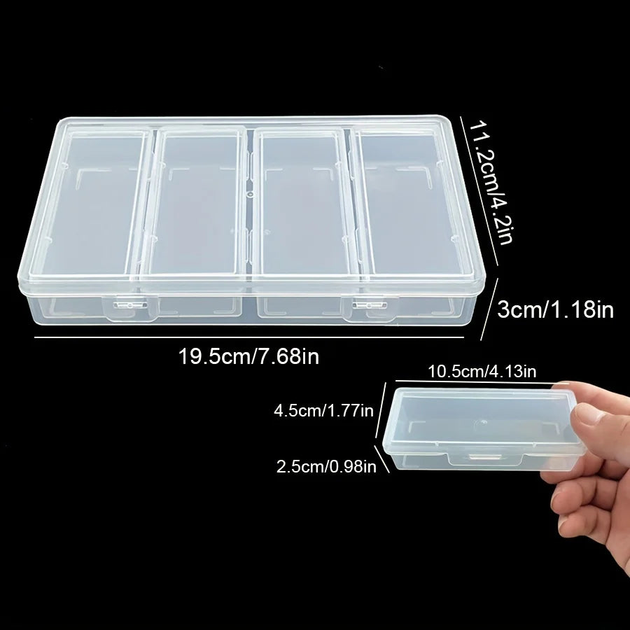 Caja Organizadora con 4 Divisores Ajustables