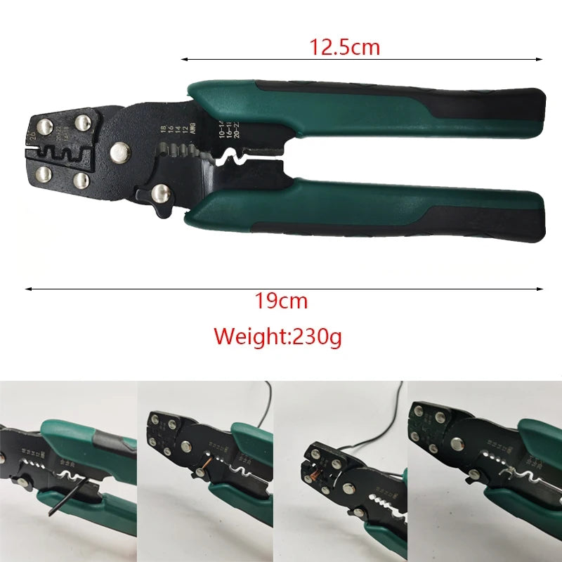 Alicate Crimpador Mini Eléctrico Multifunción