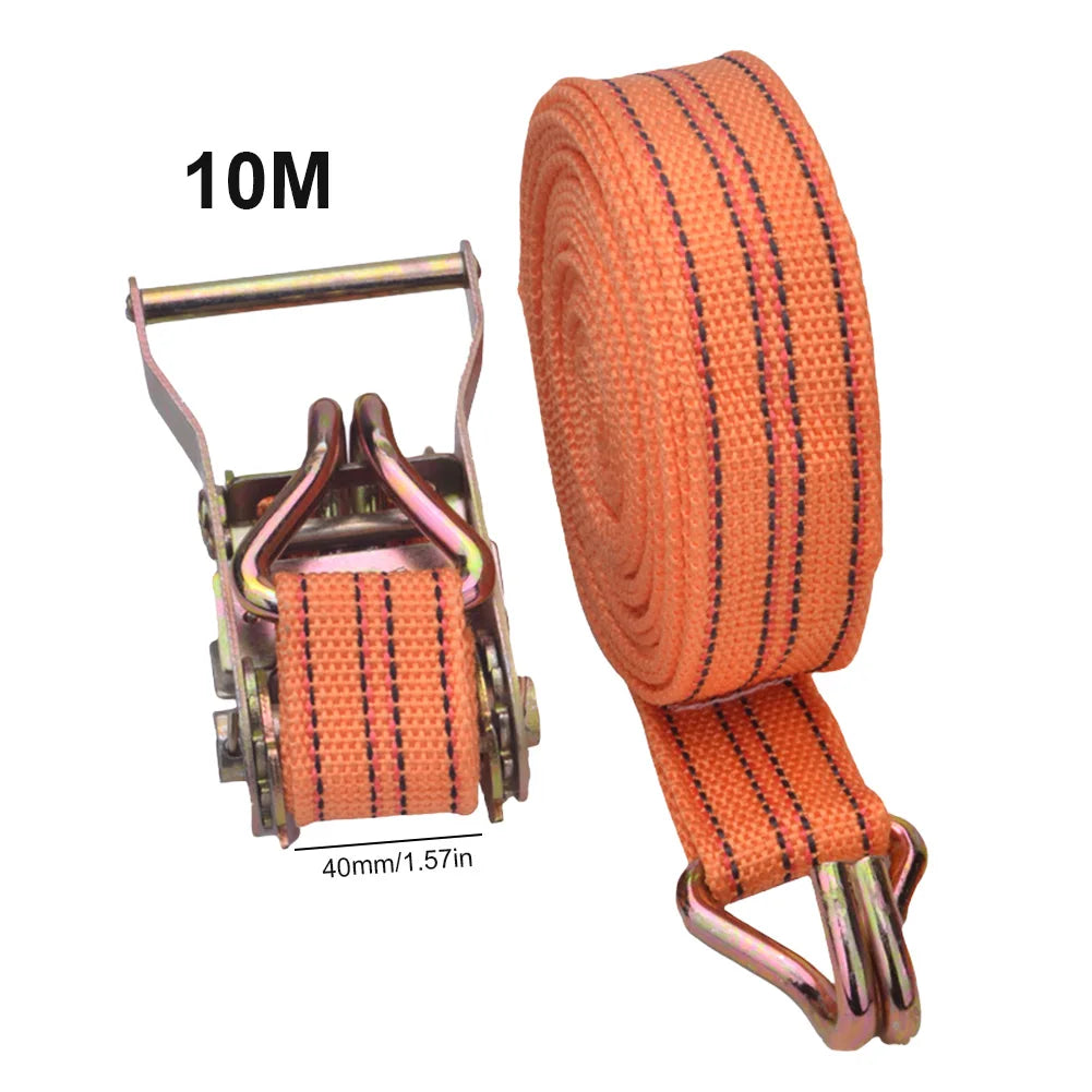 Cinchas de Amarre con Trinquete de Alta Resistencia 40mm – 3, 6, 8 y 10 metros