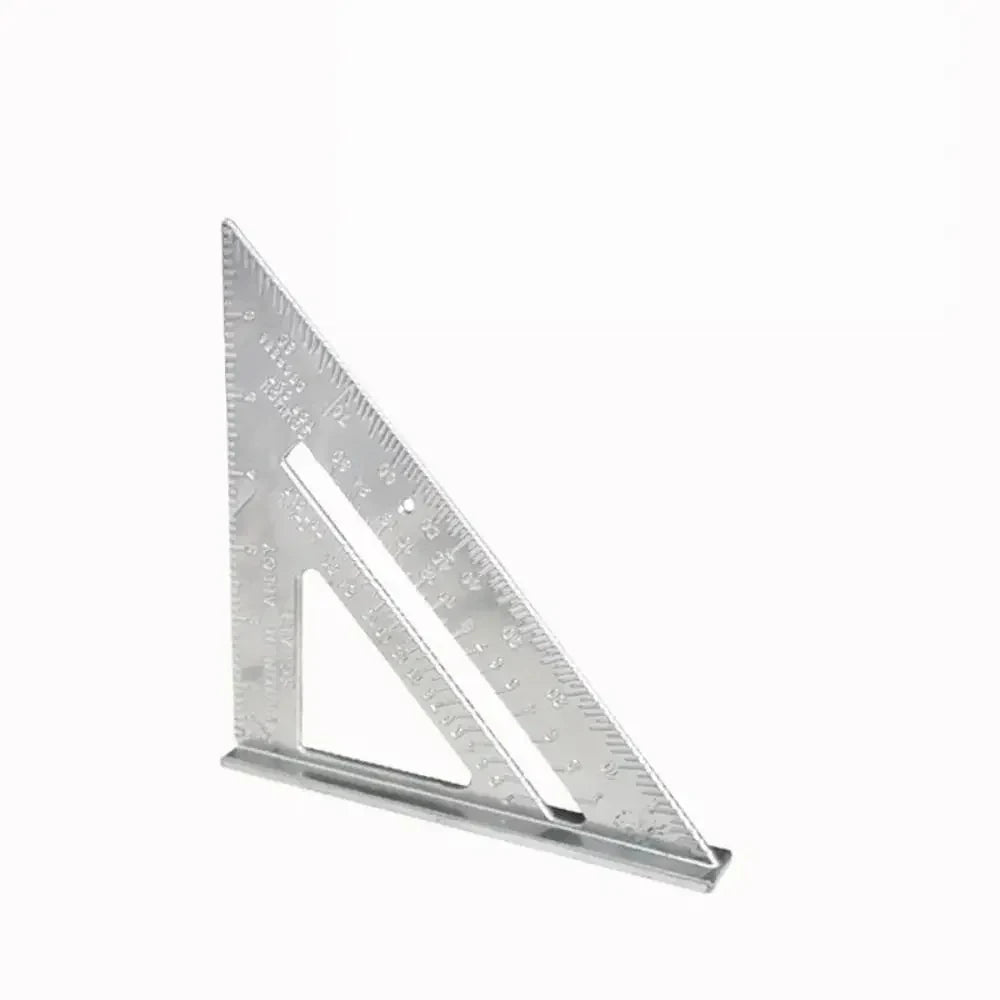Escuadra Triangular 7" para Carpintería - Aluminio