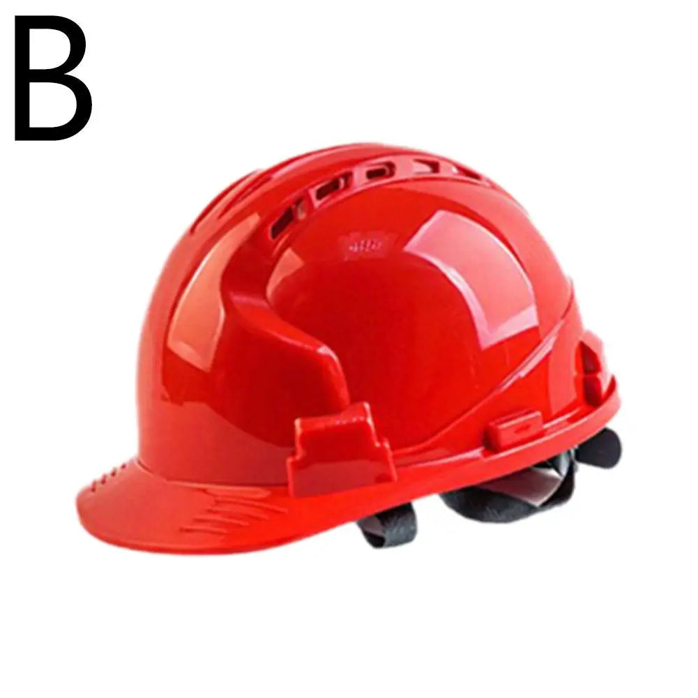 Casco de obra ultraligero en uso en construcción