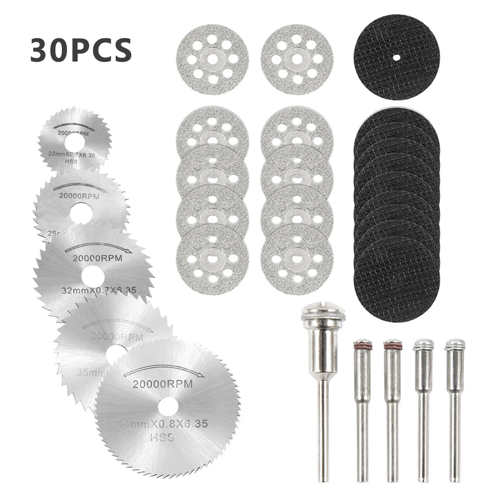 Set de Discos de Corte y Lijado para Rotativa Dremel
