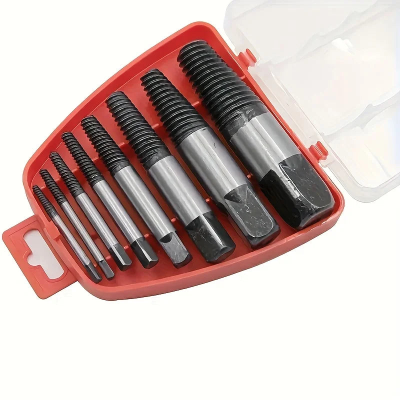 Set Extractor de Tornillos 5/6 Piezas para Metal y Madera