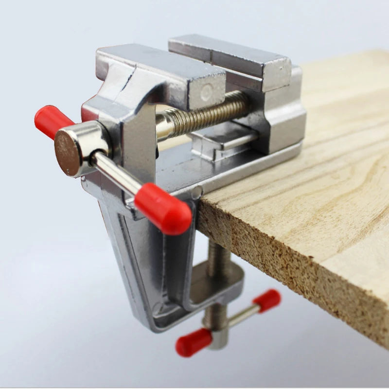 Tornillo de banco mini de aluminio 3,5 pulgadas
