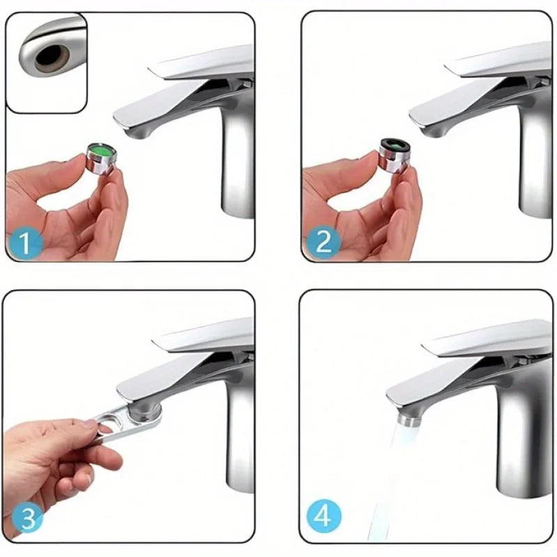 Llave 2 en 1 para Aireadores de Grifo