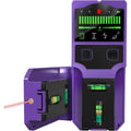 Detector de Montantes con Nivel Láser y Pantalla LCD – Metal, Madera, Cable AC y Tuberías