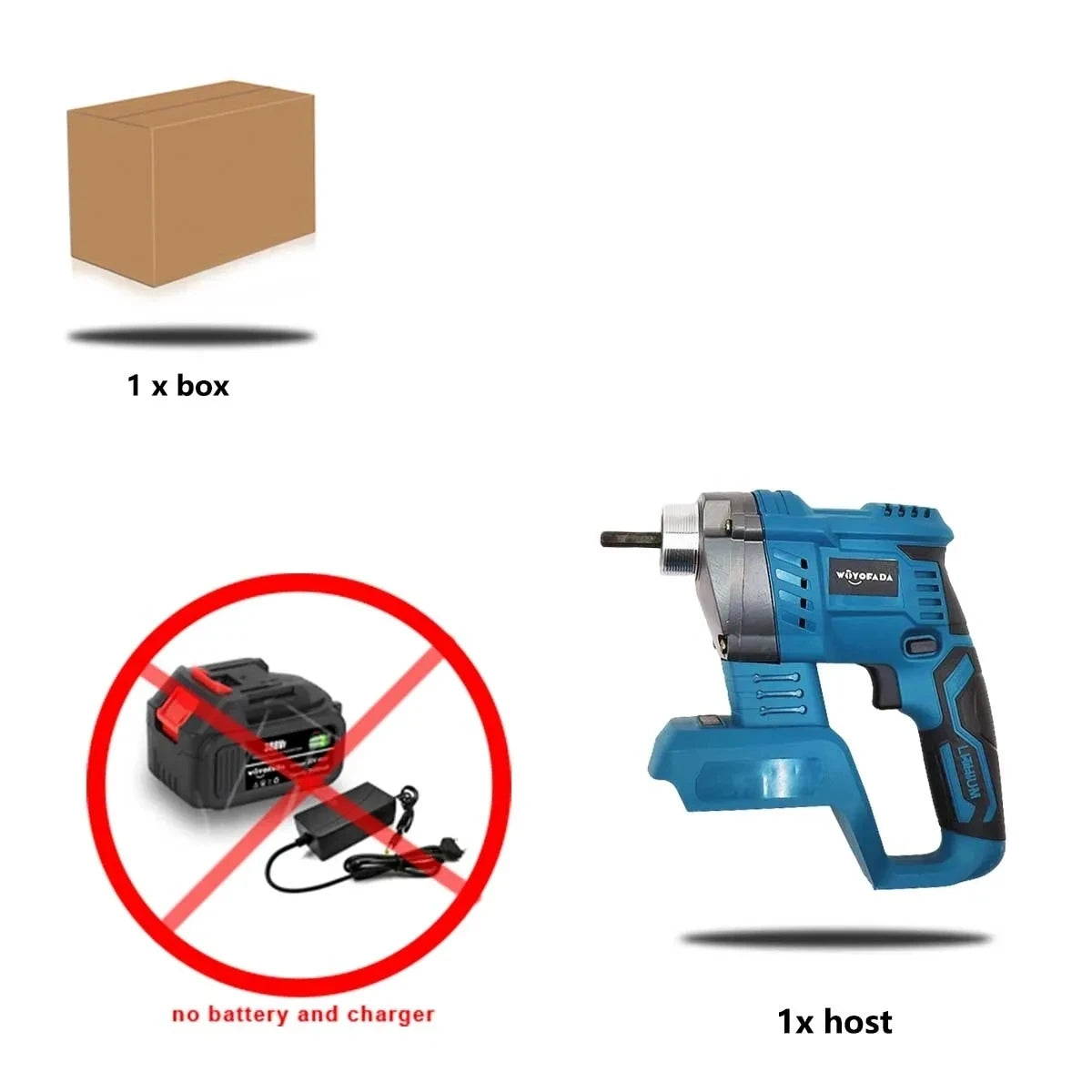 Brushless Concrete Vibrator for Makita 18V Battery