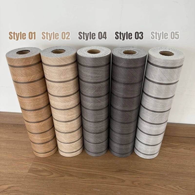 Papel Pintado Autoadhesivo Imitación Rejilla Madera | PVC Grueso Impermeable | Rollo 3M, 5M o 10M x 40cm