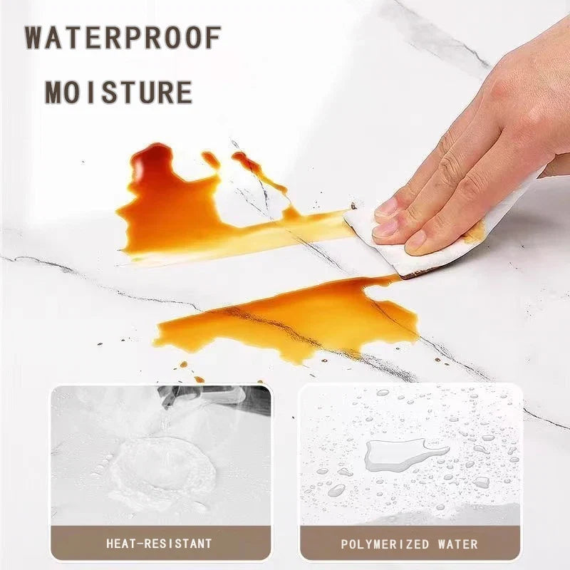 Papel pintado efecto mármol espuma gruesa 3D