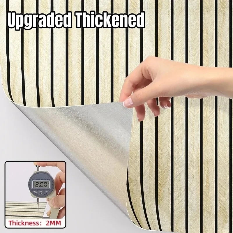 Rollo de papel pintado autoadhesivo imitación madera