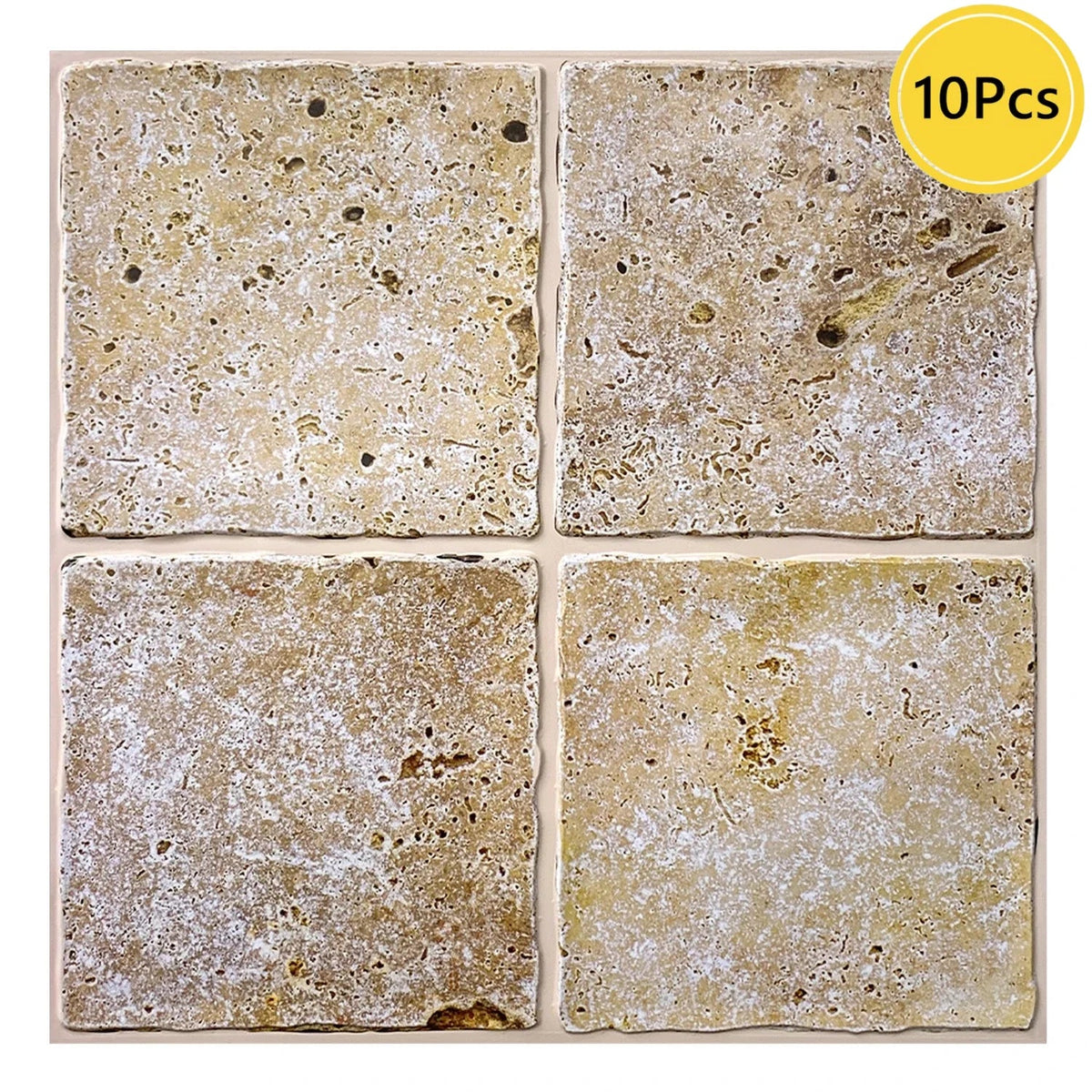 Panel adhesivo 3D efecto piedra para pared