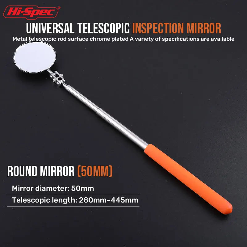 Espejo de Inspección Telescópico Giratorio
