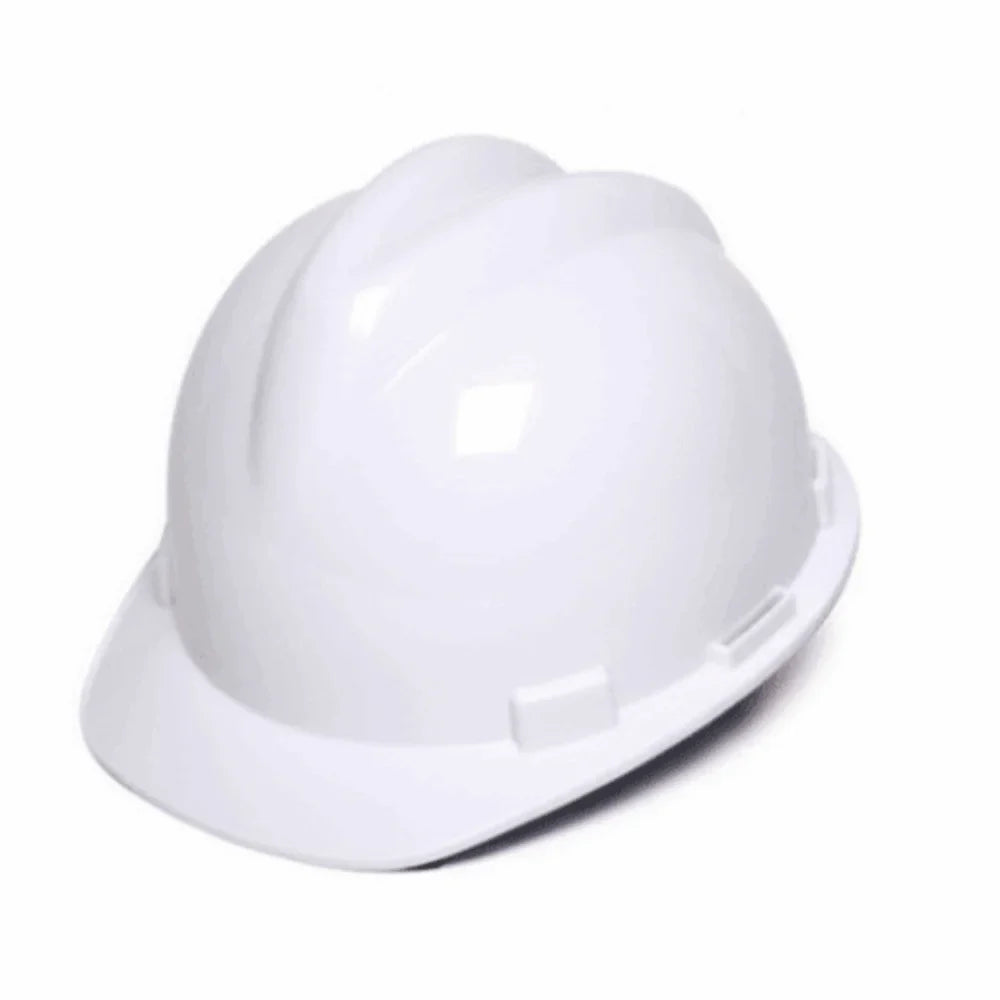 Casco de obra reforzado con visera parasol y acolchado