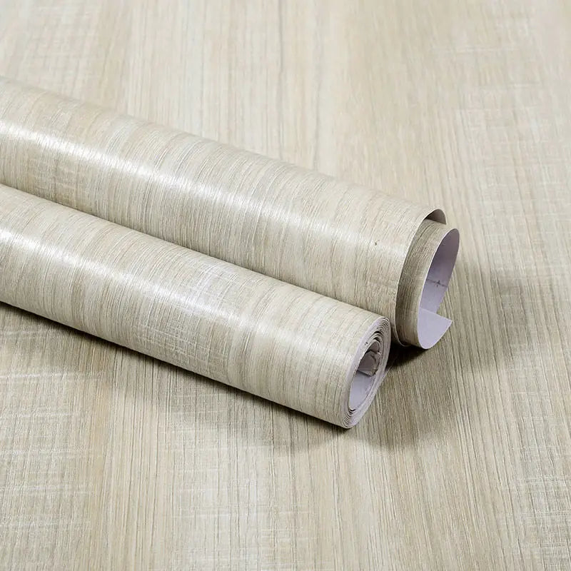 Vinilo Adhesivo Efecto Madera para Muebles | PVC Impermeable Autoadhesivo | Renovación Fácil