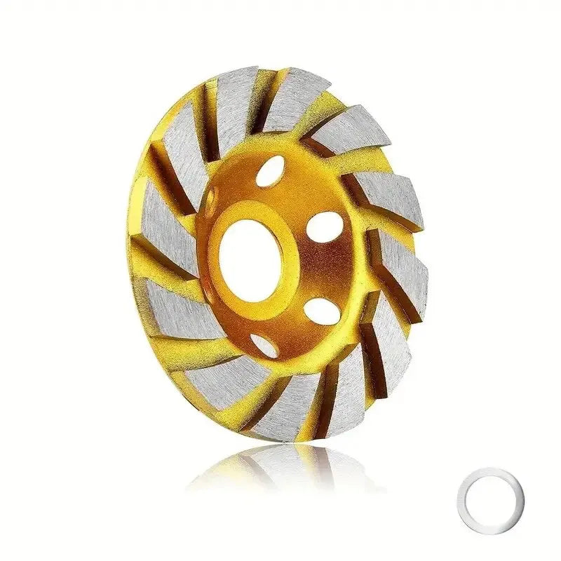 Disco de Desbaste Diamantado Turbo 4" para Hormigón - 12 Segmentos