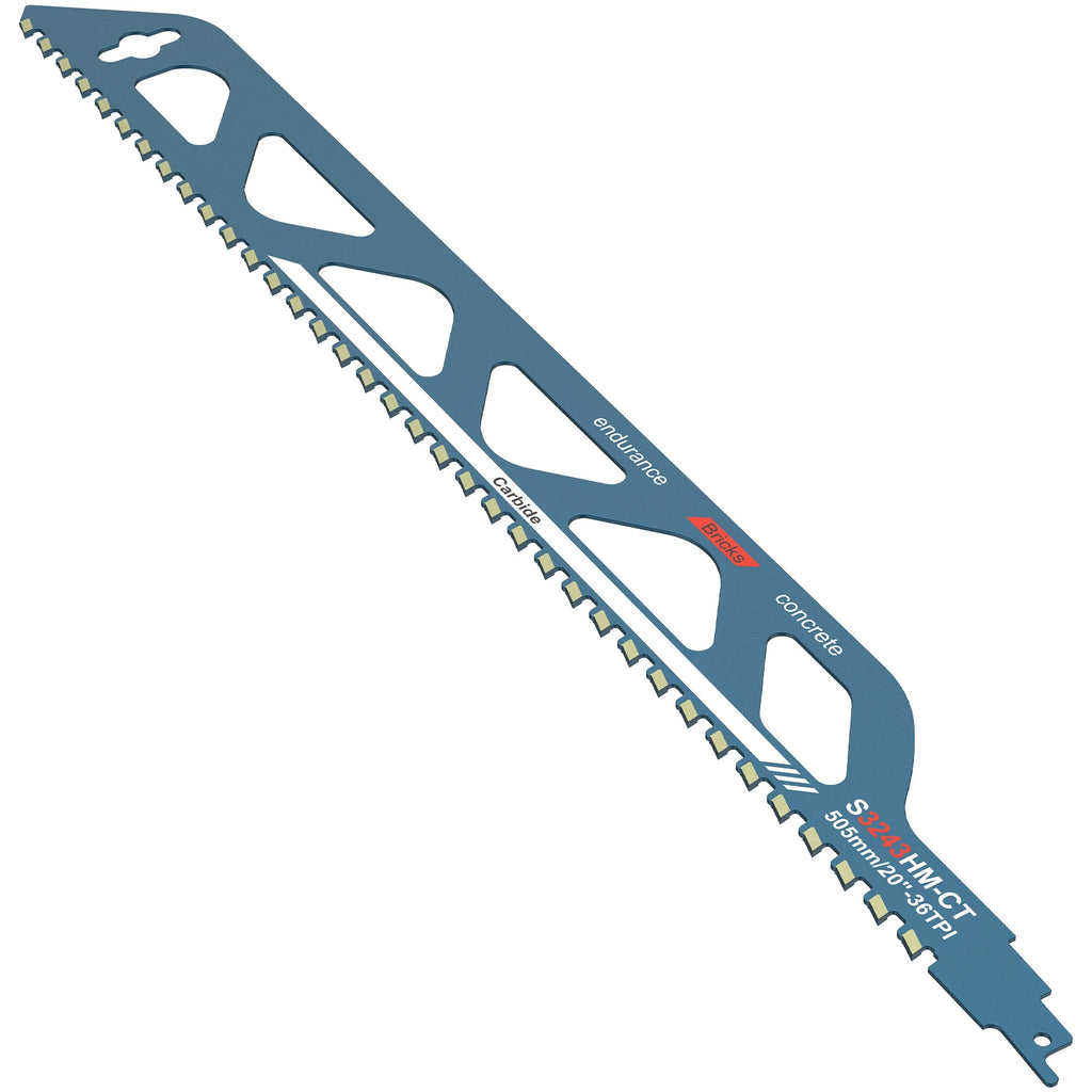 Hoja de Sierra Sable para Ladrillo y Hormigón - 10"-20"