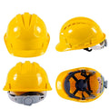 Casco de obra ABS con suspensión de 8 puntos