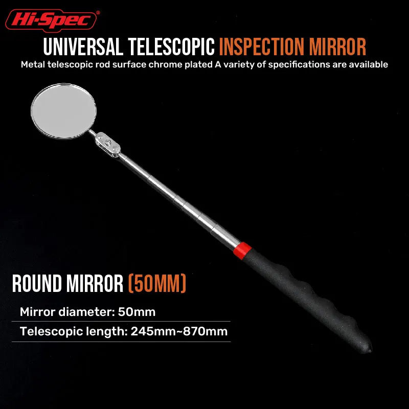 Espejo de Inspección Telescópico Giratorio