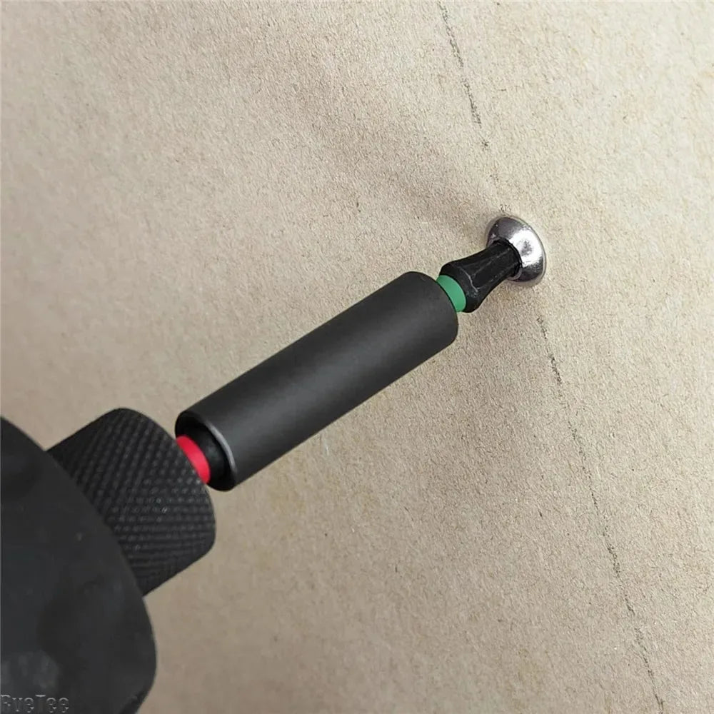 Portabrocas Magnético de Impacto 1/4" Hex – Acero S2 – 60 / 75 / 100 / 150 mm