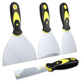 Set de espátulas de acero inoxidable de 2, 3, 4 y 5 pulgadas