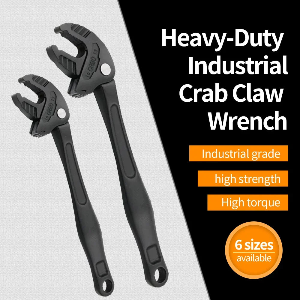 Llave de Trinquete Ajustable de Mandíbula Ancha – Acero Cromo Vanadio para Automoción y Fontanería