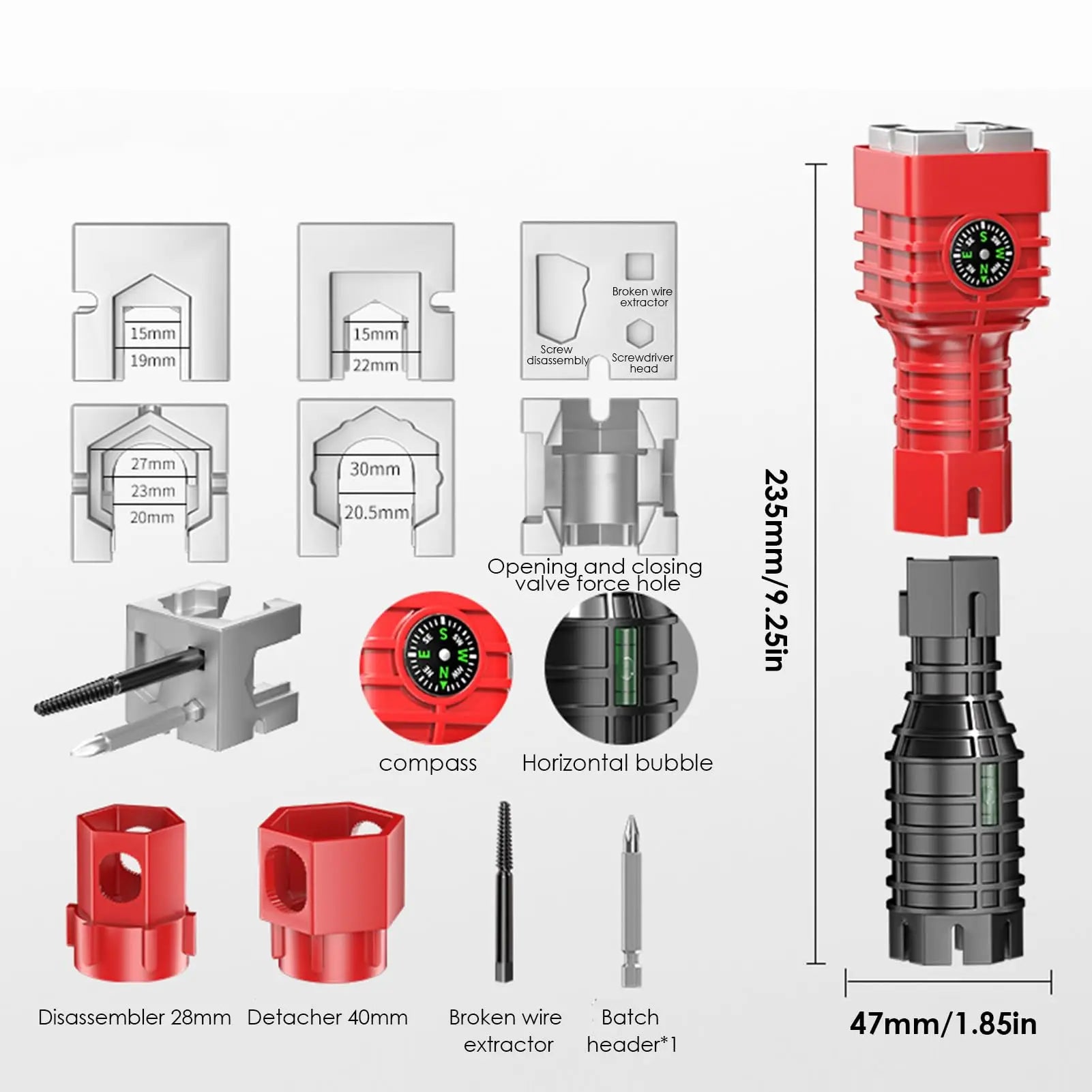 Llave de Fregadero 24 en 1 - Instalación de Grifos